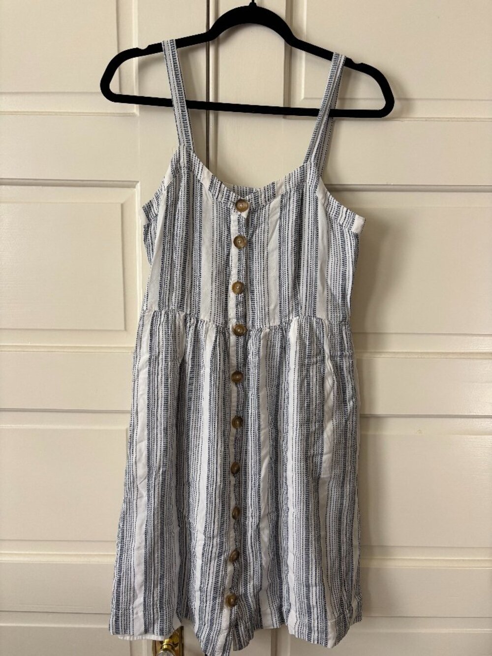 LOFT Striped Dress (with pockets) Size 6